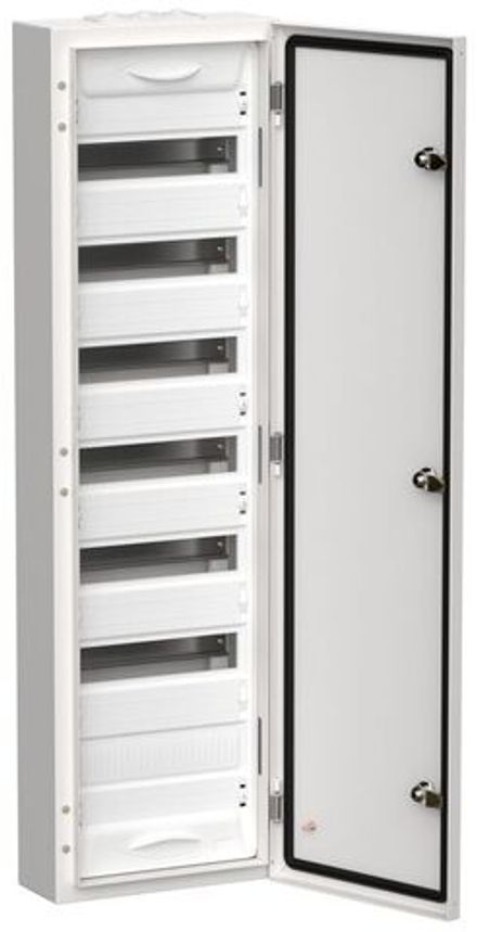 Корпус ЩРн-84 (1х84) TITAN 5 1085х310х140 IP54 одна дверь метал. бел. IEK TI5-50-N-084-54