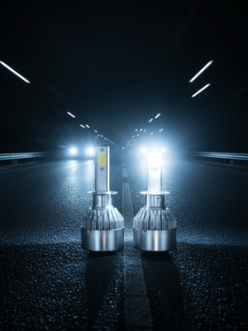 Автомобильные светодиодные лампы ISKRA с цоколем h3, мощностью 36 ватт, 3800 люмен