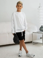 Лонгслив для мальчика школьный