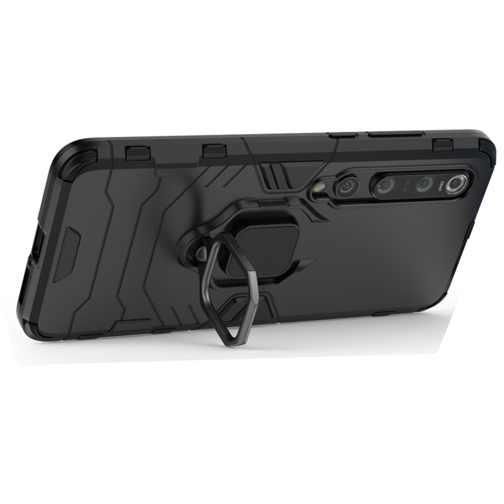 Противоударный чехол с кольцом Panther Case для Xiaomi Mi 10 (Pro)