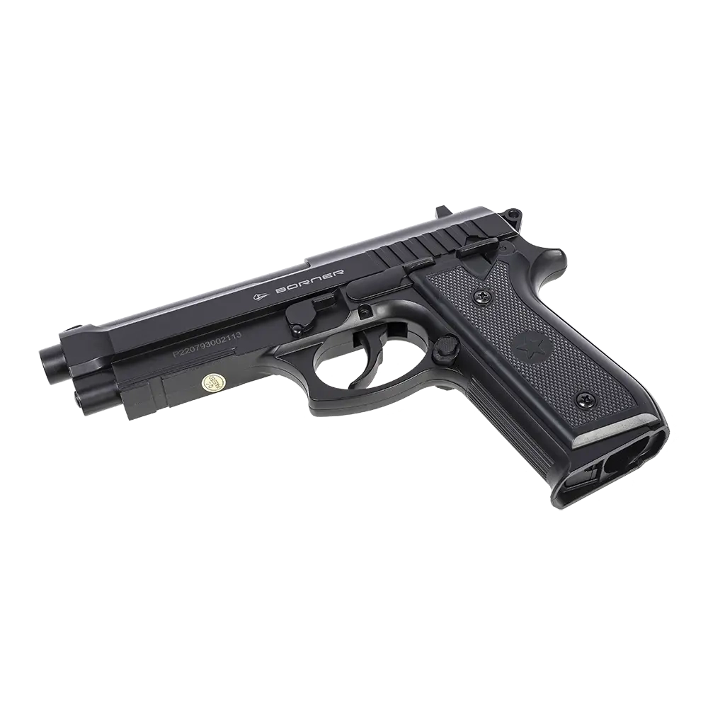 Пистолет пневматический Borner 92 (Beretta 92), кал. 4,5 мм
