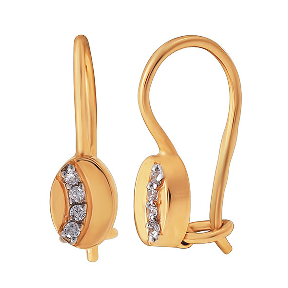 Серьги из золота 585 пробы