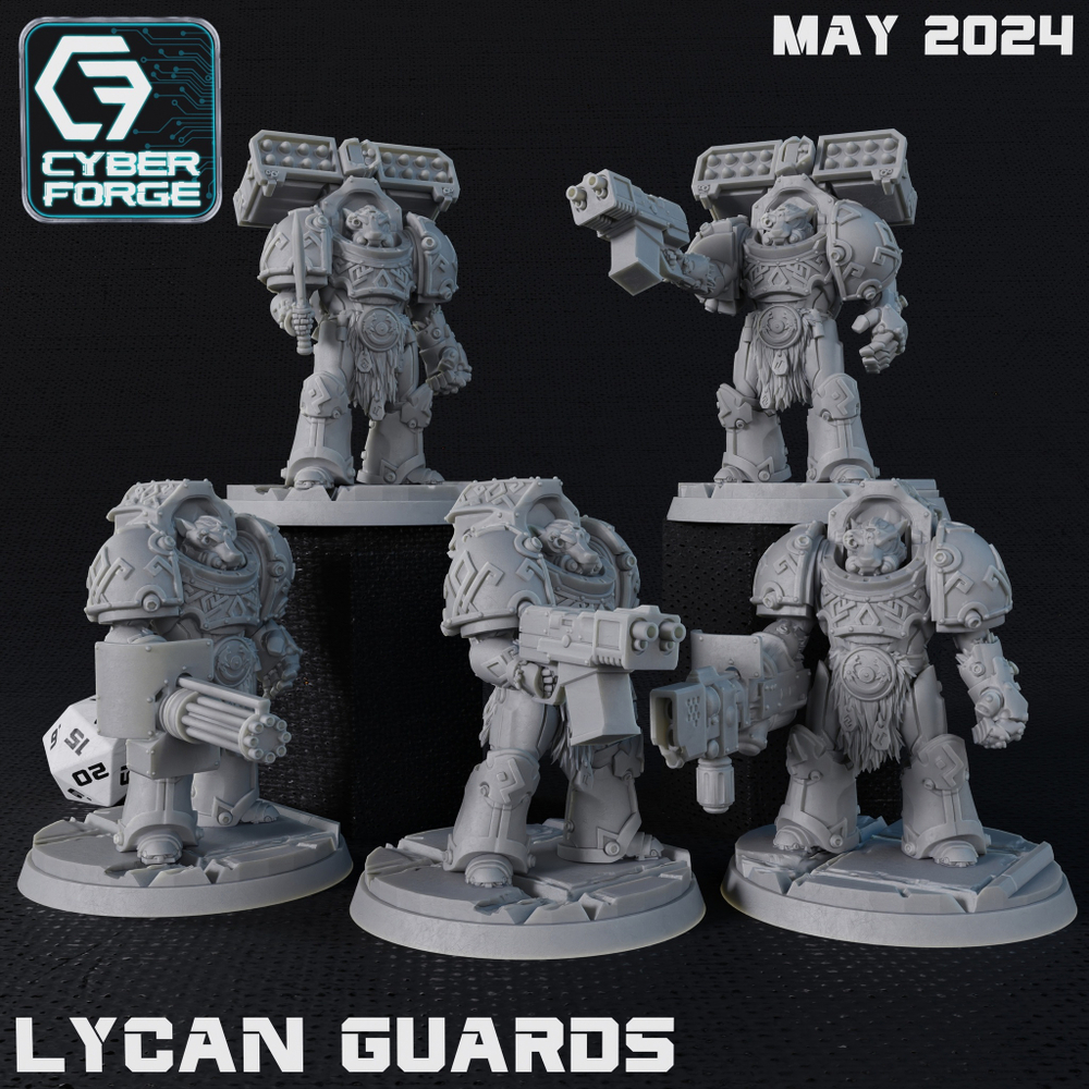 Space Wolves Lycan Guard Ranged