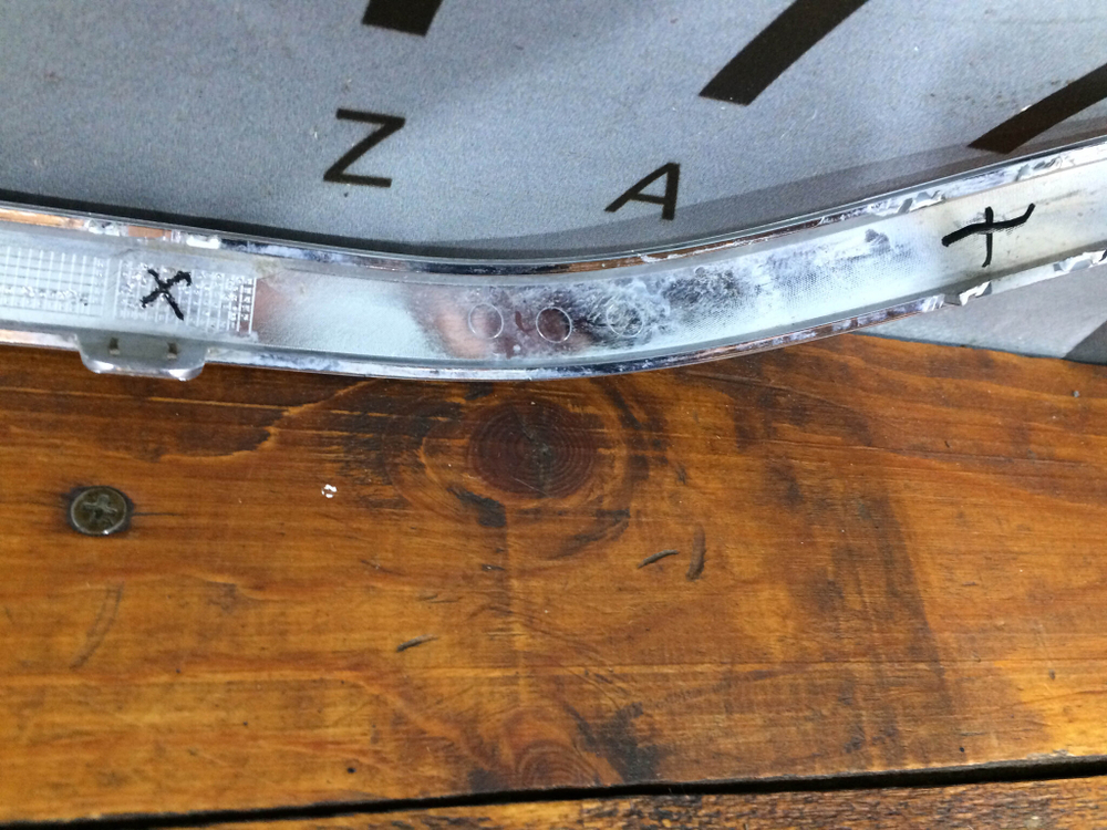 Молдинг заднего бампера Mercedes E (W213) 16-21 Б/У Оригинал A2138857001