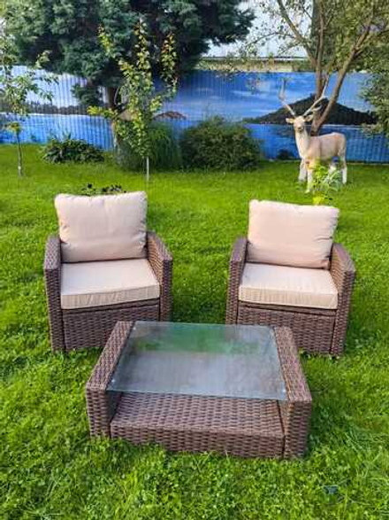 Комплект мебели из искусственного ротанга Сантьяго Balcony Set Шоколад