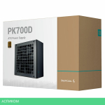 Блок питания Deepcool GAMERSTORM PK700D 700W Black (R-PK700D-FA0B-WGEU)