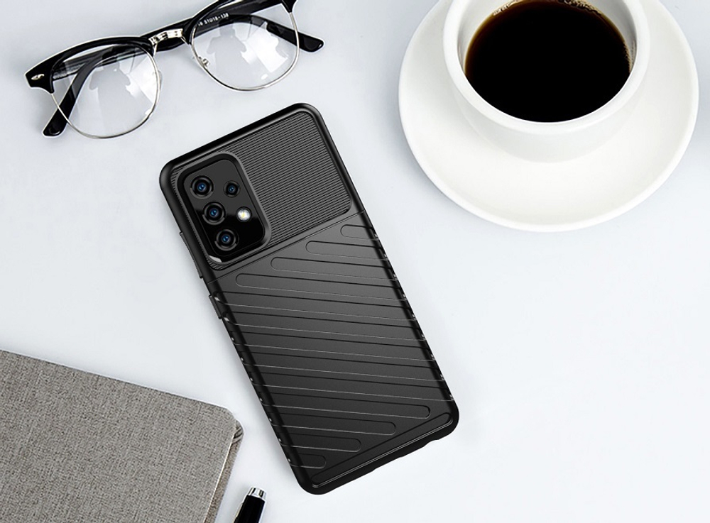 Защитный чехол для смартфона Samsung Galaxy A52 с 2021 года, серия Onyx от Caseport
