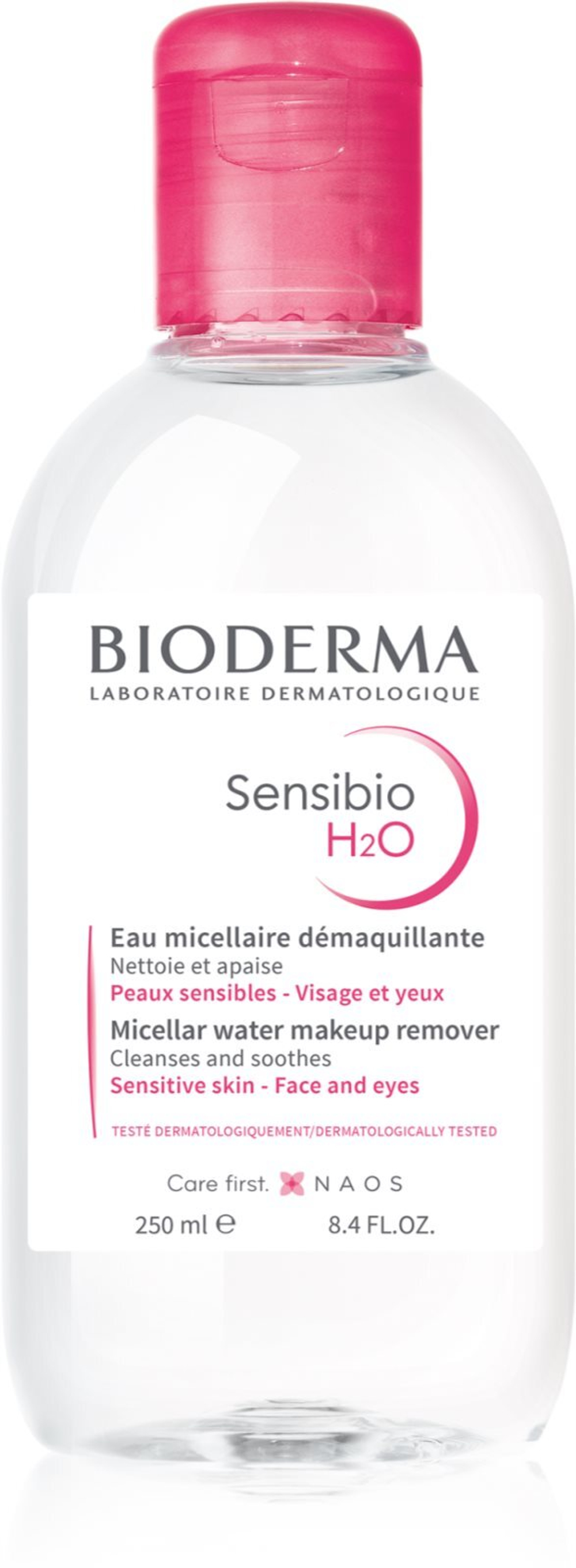 Bioderma Sensibio H2O - мицеллярная вода для чувствительной кожи /   250  ml  / GTIN 3401398335694