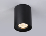Светильник накладной TN213137 BK черный GU10 max 12W D80*100