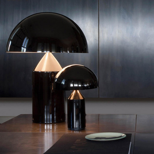 Лампа настольная Atollo OLUCE металл/black 500х500х700h