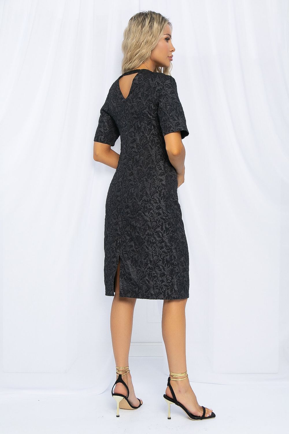 Платье Ангелина (черное) П12973-8М LT Collection