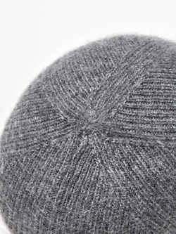 Massimo Dutti Шапка бини из 100% кашемира, серый