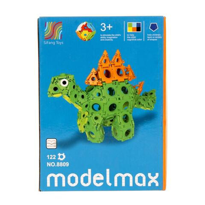 Конструктор 3D Динозавр, коробка 8809