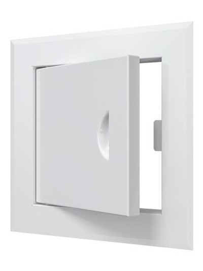 Люк ревизионный ЛТМ фланец 150х150 ручка магнит 210х210 окраш.сталь EVECS