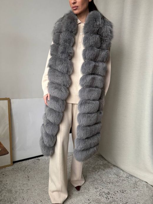 Меховой жилет Alena Shishkova, XS