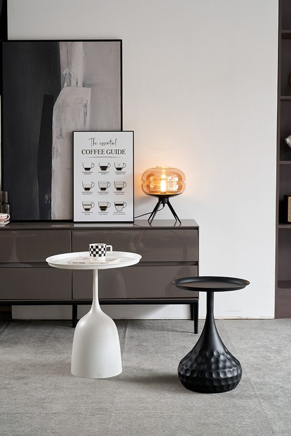 Стол журнальный BAJ-T09Z белый матовый