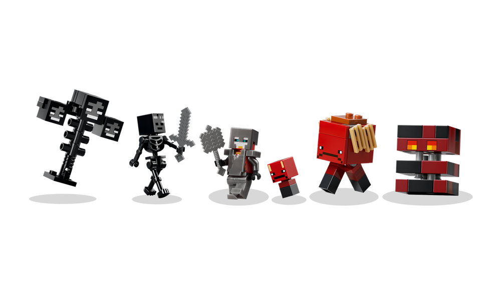 Конструктор Лего Майнкрафт Битва с Увяданием 21590 | LEGO Minecraft Wither Battle | набор с порталом 494 детали 8+