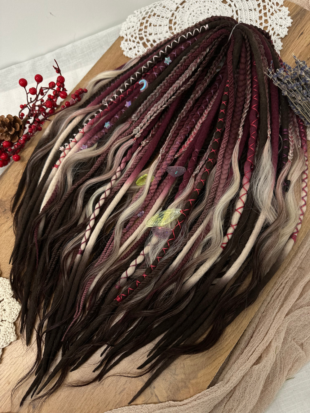 Войлочные дреды + кудри