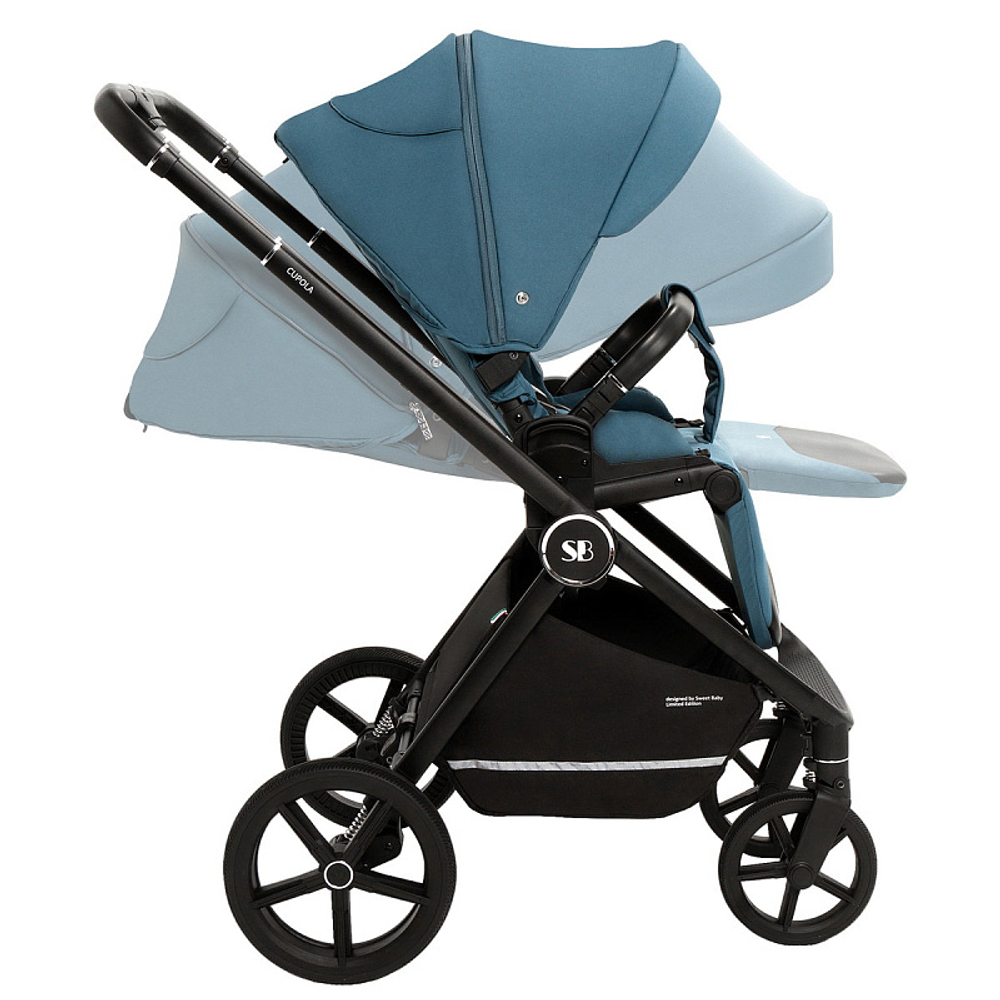 Детская коляска Sweet Baby Cupola New 3 в 1 Ocean Green