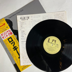 Винтажная виниловая пластинка LP Bill Conti Rocky III Motion Picture Score (Japan 1982) (Obi) Eye Of The Tiger