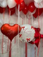 Воздушные шары на выписку для девочки №8847