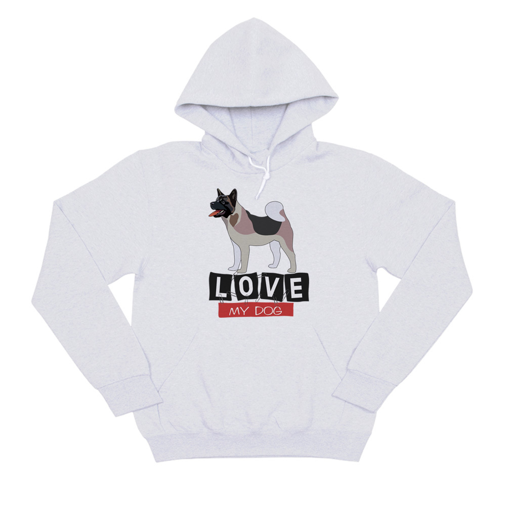 Толстовка "Люблю свою Акиту"