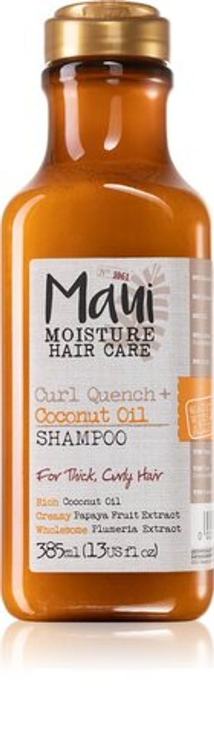 Maui Moisture Curl Quench + Coconut Oil - шампунь для вьющихся и волнистых волос /   385  ml  / GTIN 022796170019