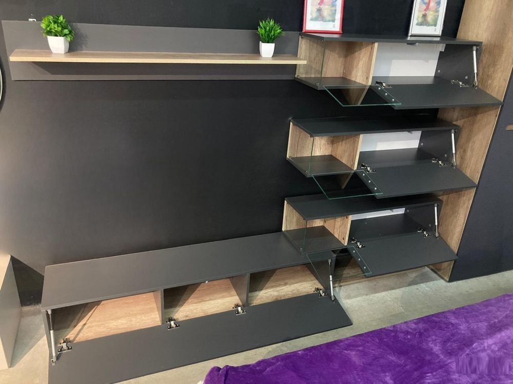 Гостиная Рига ГС-01 каньон/графит