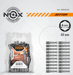 Ключ-насадка магнитная 6х48мм "Nox" ПВХ 20шт