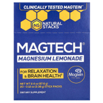 Natural Stacks, MagTech®, магний, со вкусом лимонада, 20 пакетиков по 3,38 г (0,12 унции)