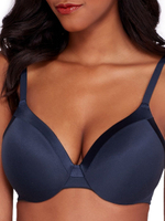 Синий гладкий бюстгальтер Comfort Devotion (Размер: 85B) (Цвет: синий)