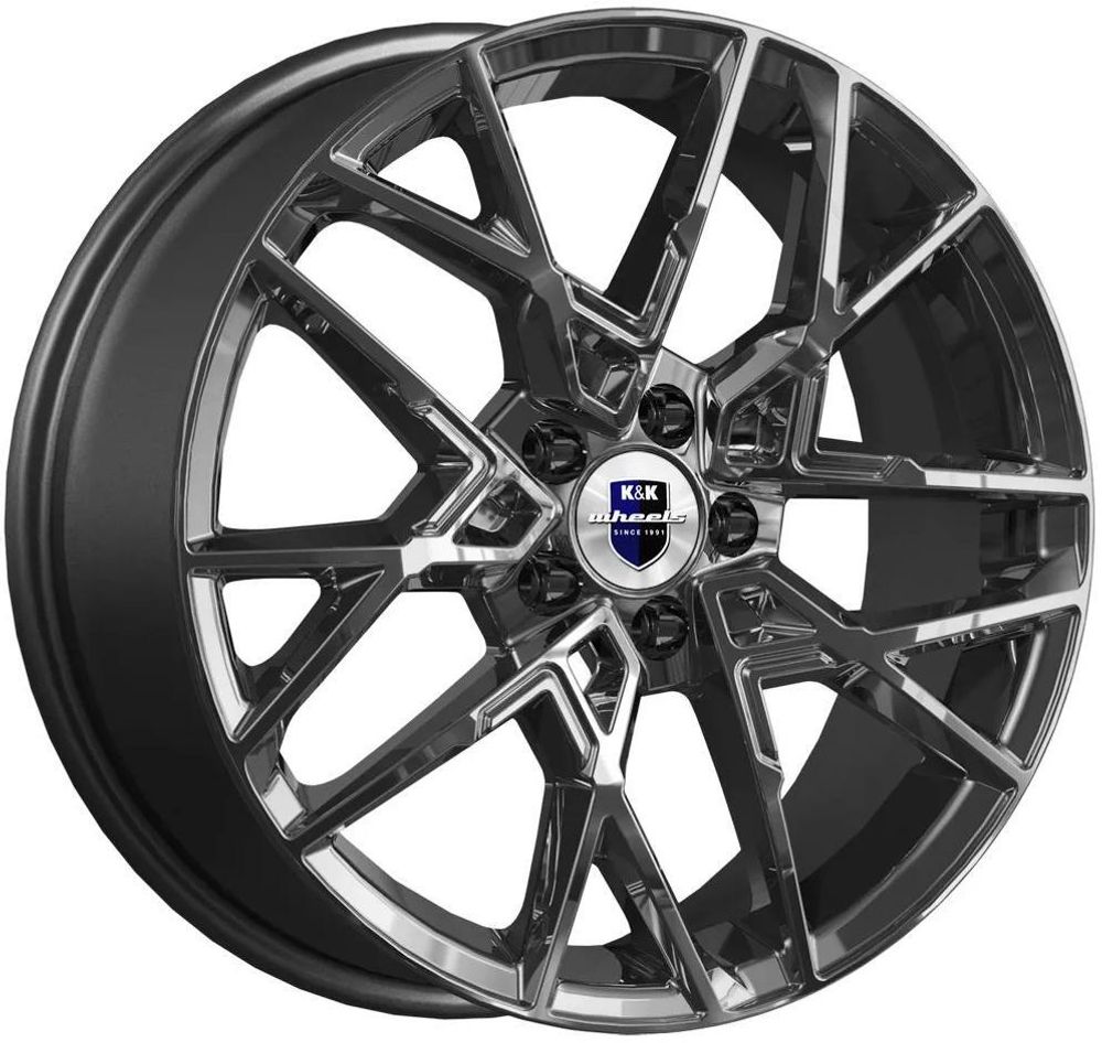 K&amp;K Вудроф 7x18 5x108 ET 33 Dia 60.1 (кварц)