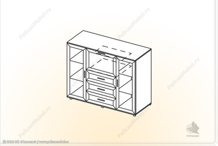 Тумба Каролина ТБ-5