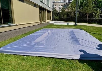 Чехол-покрывало защитное для батута уличного встраиваемого в землю
