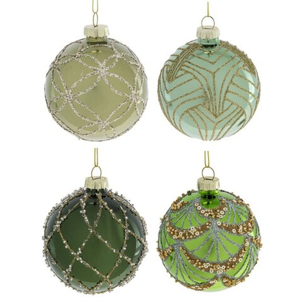 GAEM Украшение новогоднее "Шар", D 8 см, L8 W8 H9 см