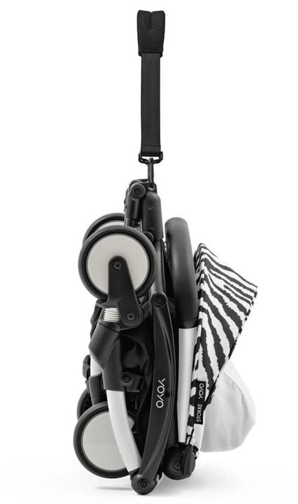 Коляска прогулочная Stokke YOYO3 рама белая White Zebra