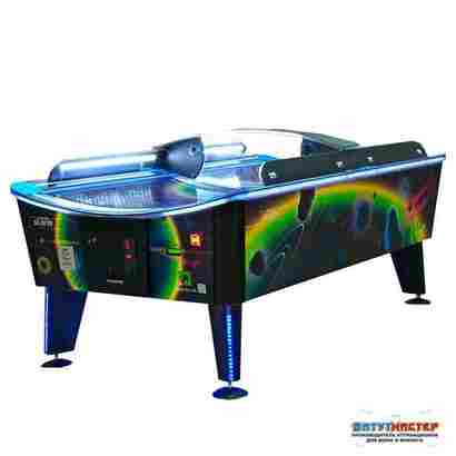 Аэрохоккей напольный большой «Сатурн», 238×130×82 см