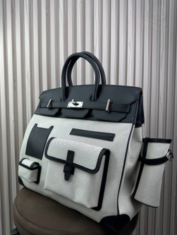 Дорожная сумка Hermes HAC Birkin 40 Cargo Toile