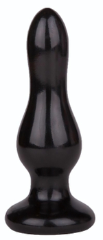 Черная анальная пробка MAGNUM 11 - 11 см. (Цвет: черный)