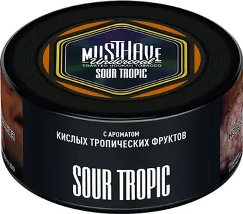М. Табак для кальяна Must Have Sour Tropic (Кислые тропические фрукты) 125гр