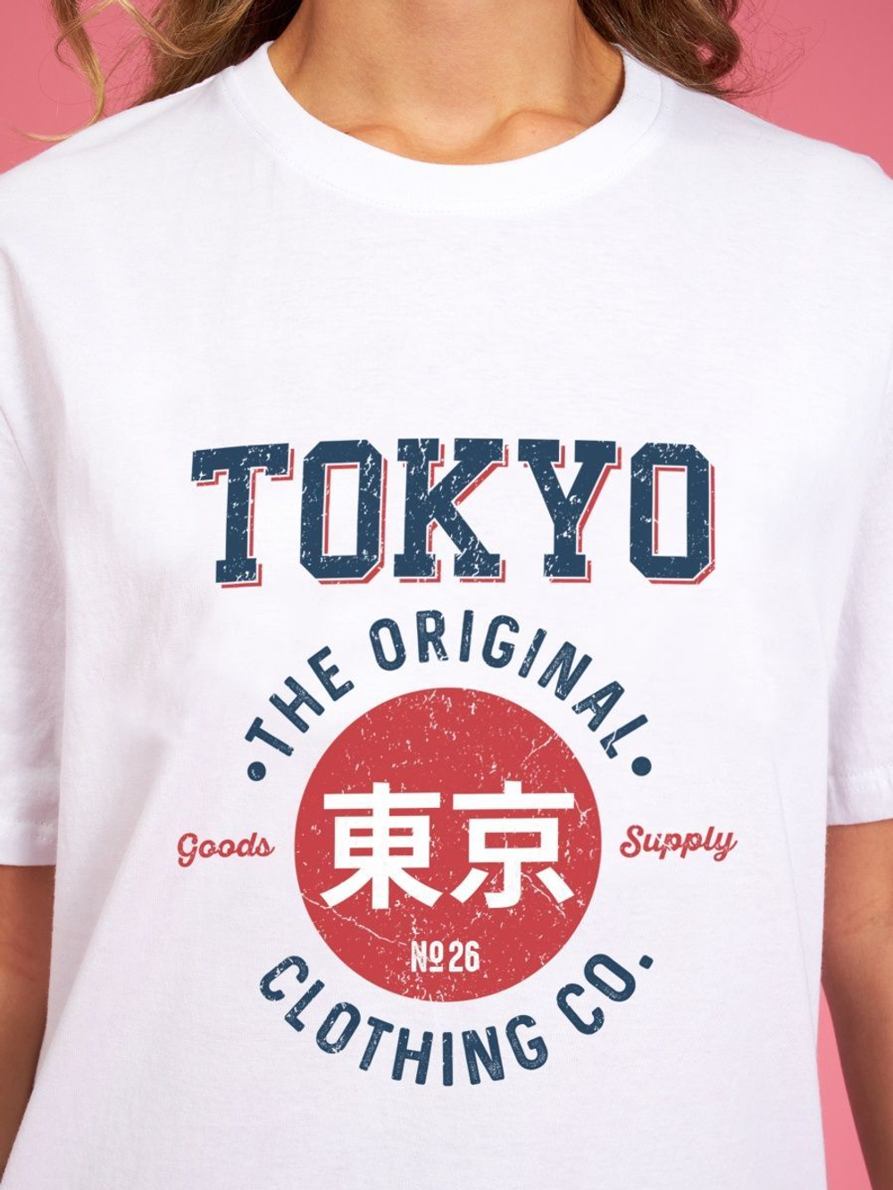 Футболка с принтом Tokyo надпись Токио