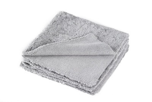Glosswork Edgeless 380 Microfiber towel 40x40cm, 380gsm, серый, микрофибровое полотенце