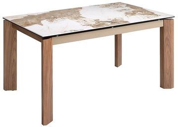 Раздвижной обеденный стол 1118/MC1863DT из мраморной керамики Испания 