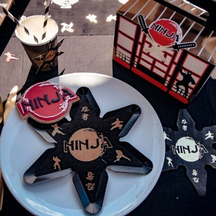 Тарелки "Ниндзя" 8 шт.