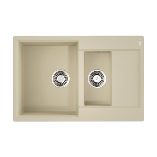 кухонная мойка Omoikiri Daisen 78-2T-BE Tetogranit/ваниль