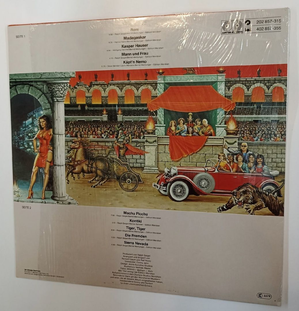 Винтажная виниловая пластинка Dschinghis Чингисхан Khan Viva (Germany 1980)