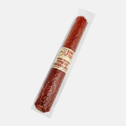 Колбаса Есть Сервелат Миндальный сырокопченая