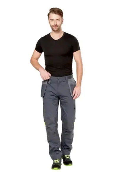 Брюки "Мист" коричневый/бежевый, т.серый/серый - ПОД ЗАКАЗ