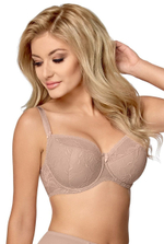 Бюстгальтер Tatiana с шитыми чашками plus size на поролоне (Размер: 80J) (Цвет: черный)