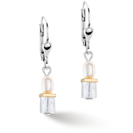 Серьги Coeur de Lion White 1126/20-1400